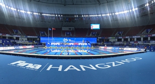 杭州短池世锦赛开幕, 近千名运动员将争夺46块金牌